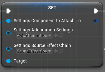 Voice chat audio settings