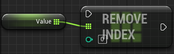 Removing array index 