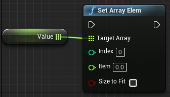 Set array element