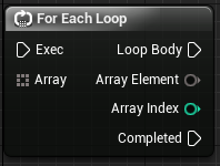 For each loop