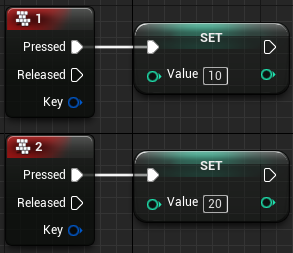 Child key inputs run different code