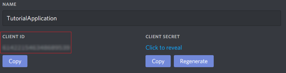 Retrieving the Client ID