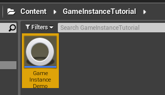 Renaming your new game instance class