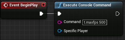 changing the maxfps console variable