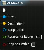 AI move to node with input pins