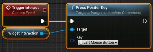 Assigning the left mouse button key to the press pointer key function