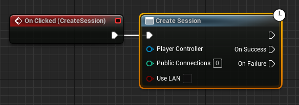 Creating the session node
