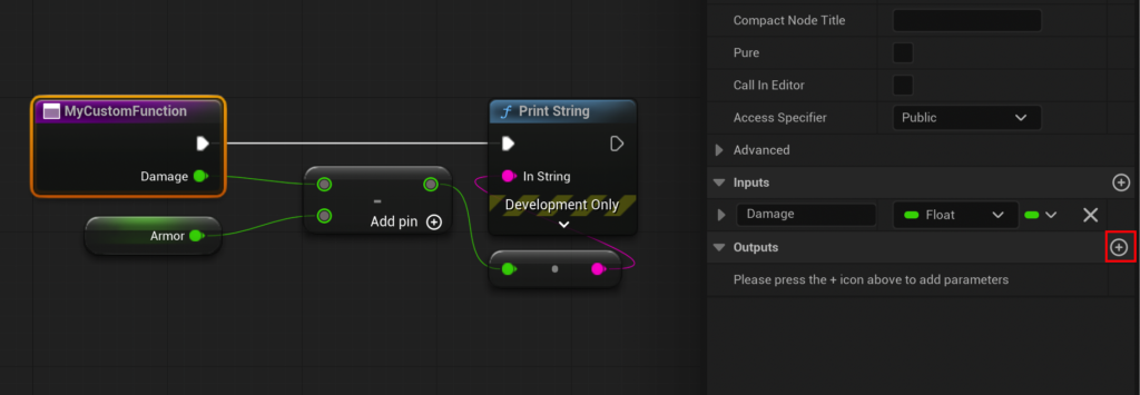 Adding a new output parameter to the function